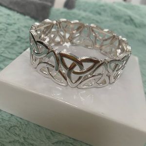 Silver Celtic Knot Bracelet